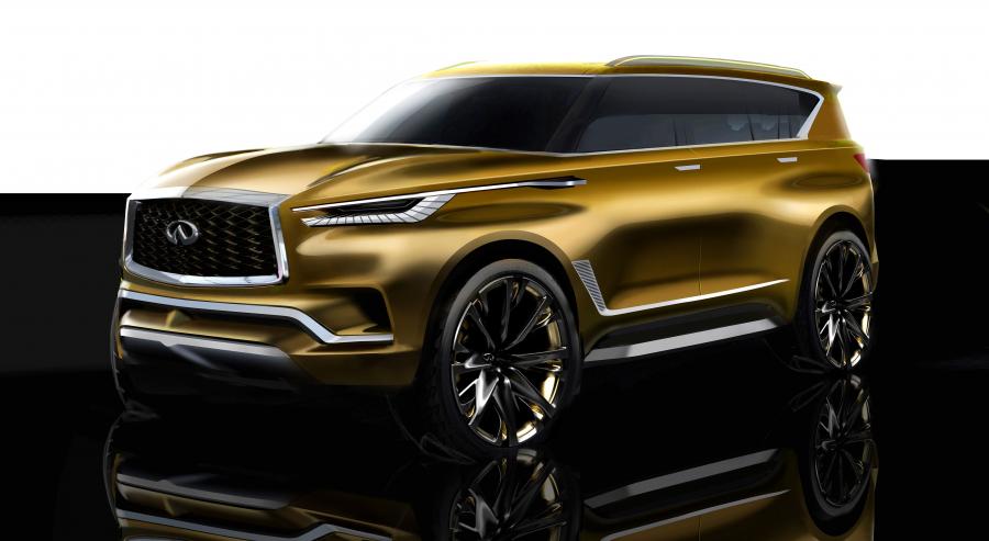  Infiniti QX80 Monograph Concept 2017 года  (фото 2 из 34)